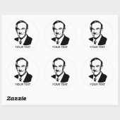 Ron Paul Ronde Sticker (Vel)