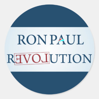 Ron Paul Ronde Sticker