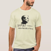 Ron Paul Texas President T-shirt (Voorkant)