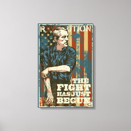 Ron Paul vient de commencer l'impression de toile (Recto)