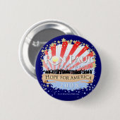 Ron Paul viering Burst Button (Voorkant /achterkant)