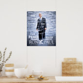 Ron Paul voor altijd Poster (Keuken)