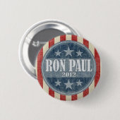 Ron Paul voor President 2012 Campaign Button (Voorkant /achterkant)