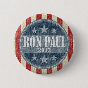 Ron Paul voor President 2012 Campaign Button