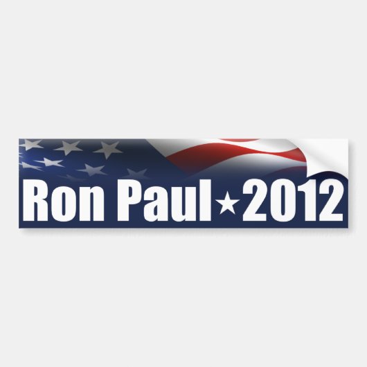 Ron Paul voor President Bumpersticker (Voorkant)