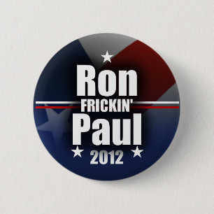 Ron Paul voor President Ronde Button 5,7 Cm