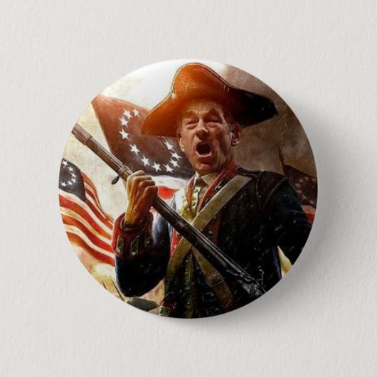 Ron Paul Warrior Button (Voorkant)