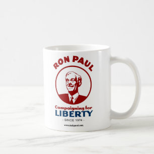 Ron Paul's campagne voor vrijheid! Koffiemok