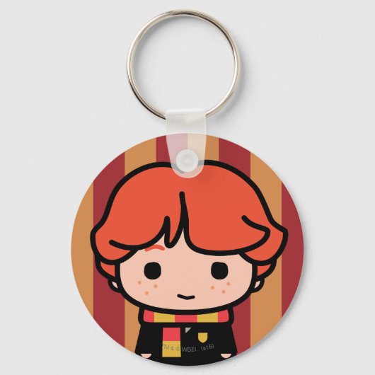 Ron Weasley Cartoon Karakter Kunst Sleutelhanger (Voorkant)