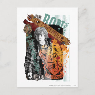 Ron Weasley Collage 1 Briefkaart
