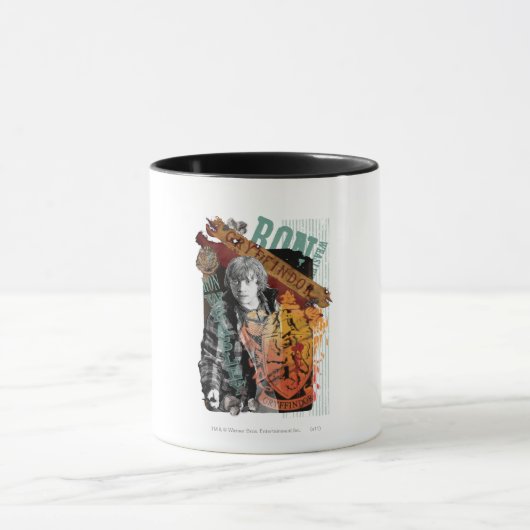 Ron Weasley Collage 1 Mok (Midden)