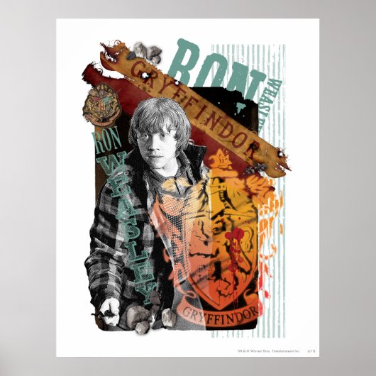 Ron Weasley Collage 1 Poster (Voorkant)