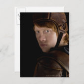 Ron Weasley Geared Briefkaart (Voorkant / Achterkant)