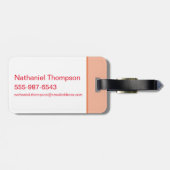 Ron Weasley illustratie "Eet slakken" Bagagelabel (Achterkant horizontaal)