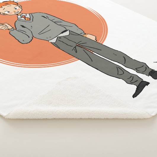 Ron Weasley illustratie "Eet slakken" Sherpa Deken (3/4)