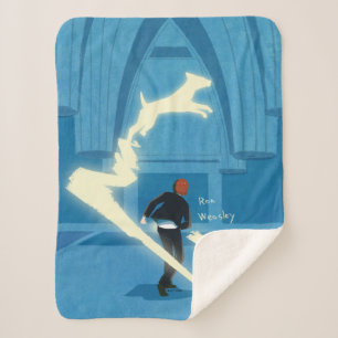 Ron Wemel Patronus Schilderij Sherpa Deken