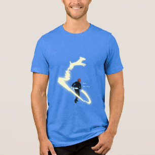 Ron Wemel Patronus Schilderij Tri-Blend Shirt