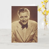 Ronald Colman-acteur Kaart (Gele Bloem)