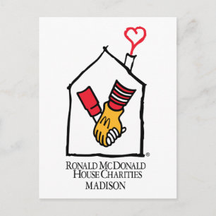 Ronald McDonald Hands Briefkaart