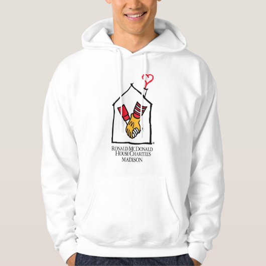 Ronald McDonald Hands Hoodie (Voorkant)