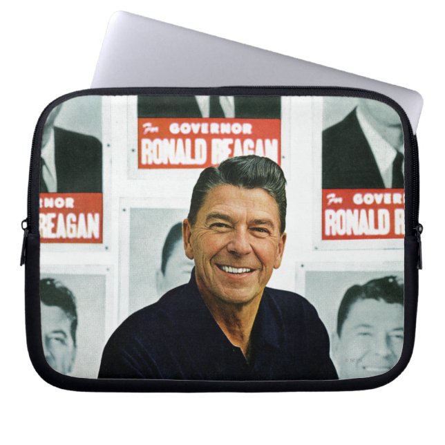 Ronald Reagan Laptop Sleeve (Voorkant)