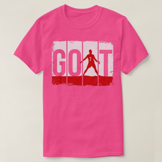 Ronaldo de Goat 1 T-shirt (Design voorkant)