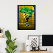 Ronaldo "O Fenômeno" Legend Tribute Poster (Thuiskantoor)