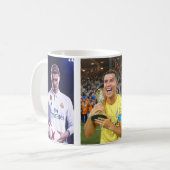 Ronaldo photo sur Mug (Devant gauche)