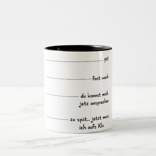 Ronchon de matin tasse (Centre)