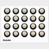Rond 003 Être Sticker (Feuille)