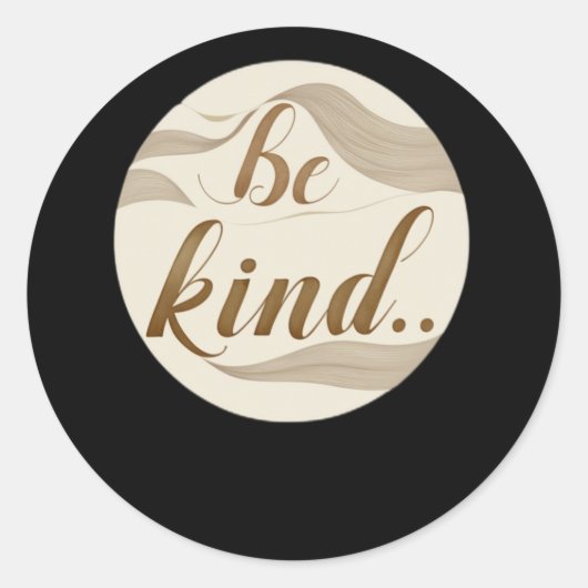 Rond 003 Être Sticker (Devant)