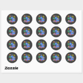 Rond 100 Jours D'Enseignant Dinosaure Sticker (Feuille)