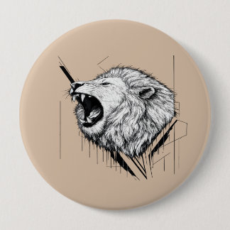 Rond 10 Cm Bouton Épinglé Personnalisé | Badge Élégant pour S