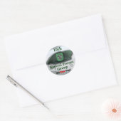 Rond 10e Sticker pour vétérans des bérets verts des for (Enveloppe)
