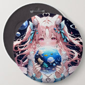 Rond 15,2 Cm Badge (Devant & derrière)