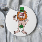 Rond 15,2 Cm badge de bouton St Patrick Leprechaun (En situation)