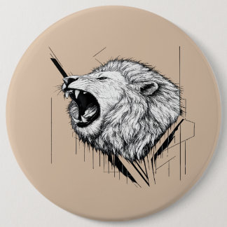 Rond 15,2 Cm Bouton Épinglé Personnalisé | Badge Élégant pour S