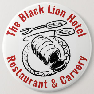 Rond 15,2 Cm Hôtel Restaurant ou Bouton de Carvery Badge