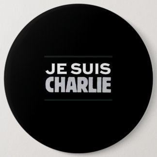Rond 15,2 Cm Je suis Charlie badge