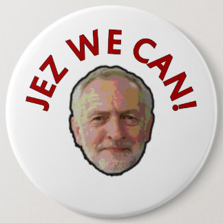Rond 15,2 Cm Jeremy Corbyn "Jez que nous pouvons" Badge