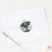 Rond 1re Special Forces Green Berets flash Sticker (Enveloppe)