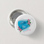 Rond 2,50 Cm Badge £3 (Devant & derrière)