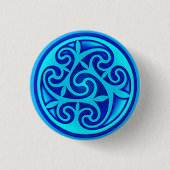Rond 2,50 Cm Badge Art et Design celtique (Devant)