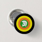 Rond 2,50 Cm Badge de Reggae Mod (Devant & derrière)