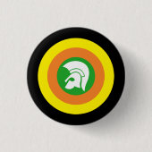 Rond 2,50 Cm Badge de Reggae Mod (Devant)