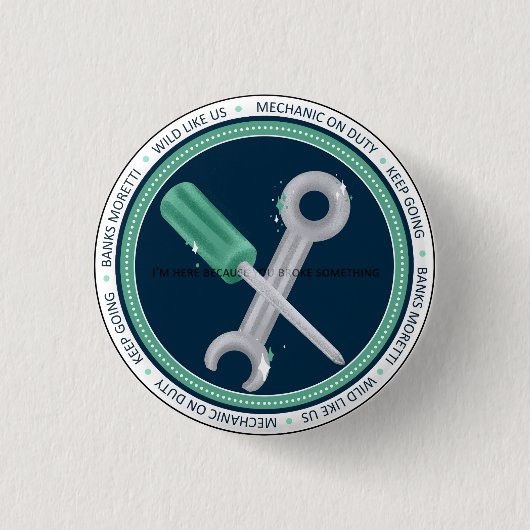 Rond 2,50 Cm Badge des banques - AC (Devant)