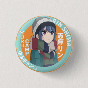 Rond 2,50 Cm Badge du camp de Yuru - Raid Back Camping