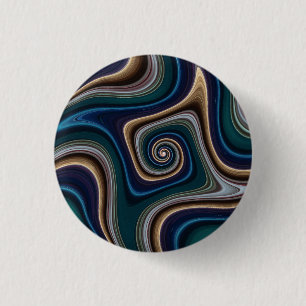 Rond 2,50 Cm Badge - Frottes Carrés