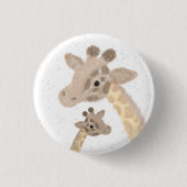 Rond 2,50 Cm Badge girafe (Devant)