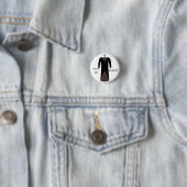Rond 2,50 Cm Badge invité du marié (En situation)
